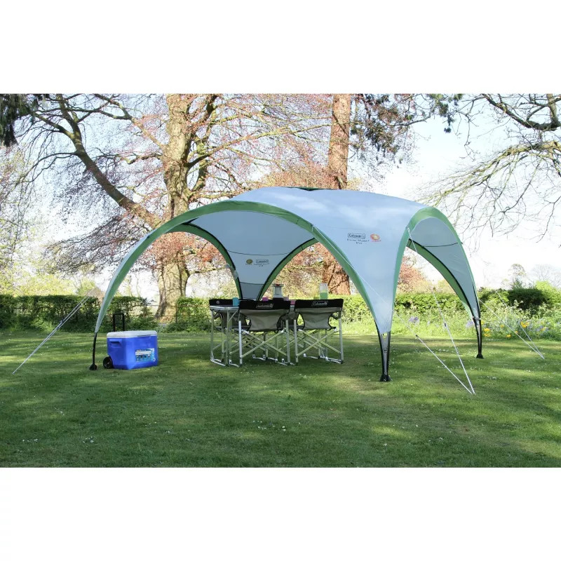 Pavilion Event Shelter Pro L 3,65 x 3,65 m gaiši pelēkzaļš