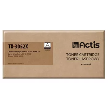 ACTIS TX-3052X melnais toneris Xerox printeriem, 3000 lpp., viens iepakojums