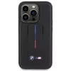 BMW | BMHCP15X22GSLK | Aizmugurējais vāciņš | Apple | iPhone 15 Pro Max | TPU, PC, Eko-āda | Melns
