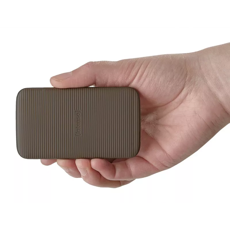SSD disks Intenso 500GB USB Type-C 3.2 Gen 2 Brūns