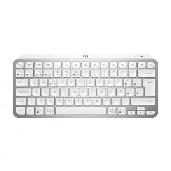 Mxkeys Mini Wrls Illuminated KB Pale pelēka - Esp - Mediter