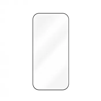 Fiksēts ekrāna aizsargs | Apple | iPhone 17 Pro Max | Stikls | Melns