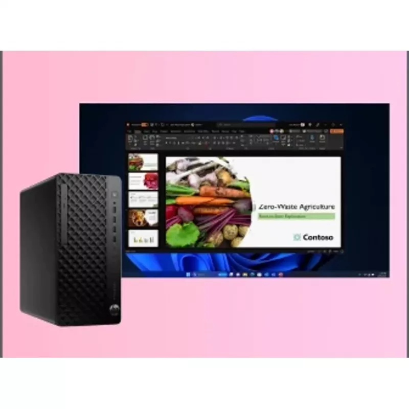 Dators HP ELITEDESK 8 TWR G1I U5-235 8 GB RAM 500 GB HDD integrētā grafika Windows 10
