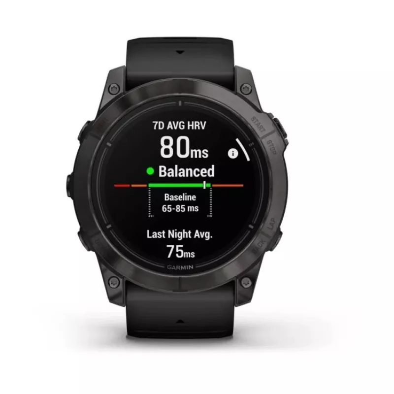 Garmin EPIX PRO g2 51mm Sapphire Carbon Gray DLC Titanium Melns