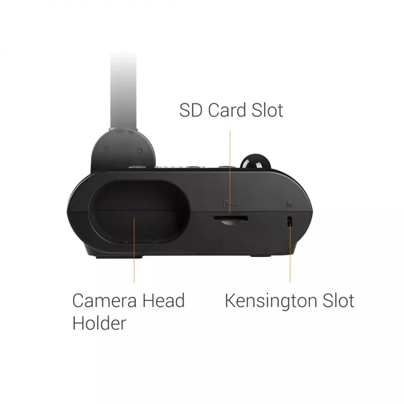 AVer F50+ dokumentu kamera Melna 25.4 / 3.2 mm (1 / 3.2) CMOS USB 2.0