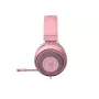 Vadu austiņas, kas novietojamas uz auss Razer RZ04-04730200-R3M1 — cirkumaurālas, 1,3 m kabelis, 353 g, rozā