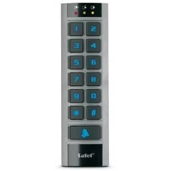 Satel PK-01 piekļuves kontroles lasītājs Vienkāršs piekļuves kontroles lasītājs Melns, Pelēks