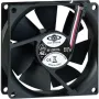 Inter-Tech 88885181 datora dzesēšanas komponents datora korpusa ventilators 8 cm melns (88885181)