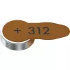 Vienreizēja baterija Varta 312 PR41 Cinka-Gaiss 3,45 mm 7,8 mm 0,5 g