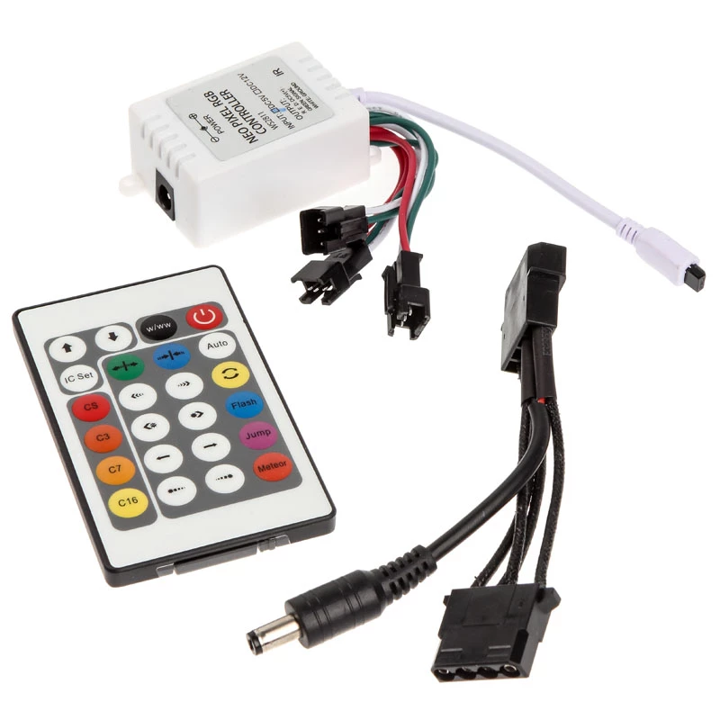 LED lentes komplekts Lamptron FlexLight Multi — programmējamas RGB LED lentes ar infrasarkano tālvadības pulti