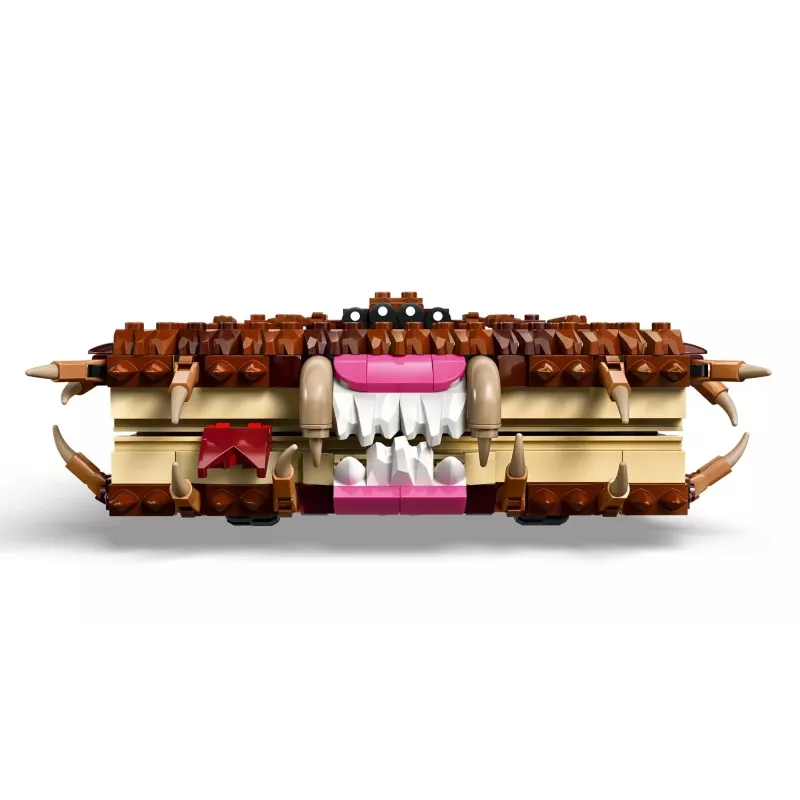 LEGO Harija Potera rotaļu komplekts Monstru grāmata 76449 — 518 detaļu, 1 minifigūra, pievienojami zobi