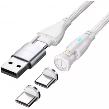 USB kabelis 4smarts 541236 USB 2.0 1.8 m USB C Balts