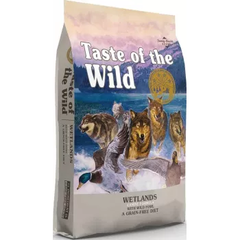 TASTE OF THE WILD Wetlands - sausā suņu barība - 12,2 kg