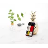 Viedtālruņa maciņš iKins iPhone 11 Pro Mondrian Melns — aizsargapvalks, ciets apvalks, precīzi izgriezumi