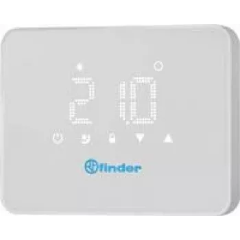 Finder 1T.91.9.003.0000 Telpas termostats virsmas montāžai Dienas programma 5 līdz 37 °C (1T.91.9.003.0000)