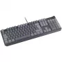 Thock V2, spēļu tastatūra pelēka, DE-izkārtojums, ENDORFY Red
