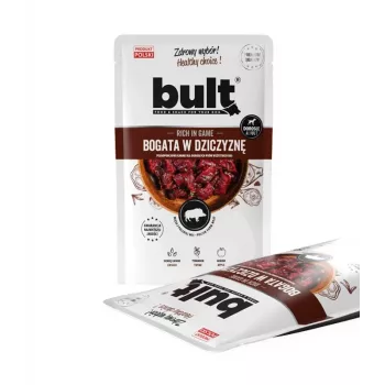 BULT bagāts ar medījumu - mitrā suņu barība - 100g