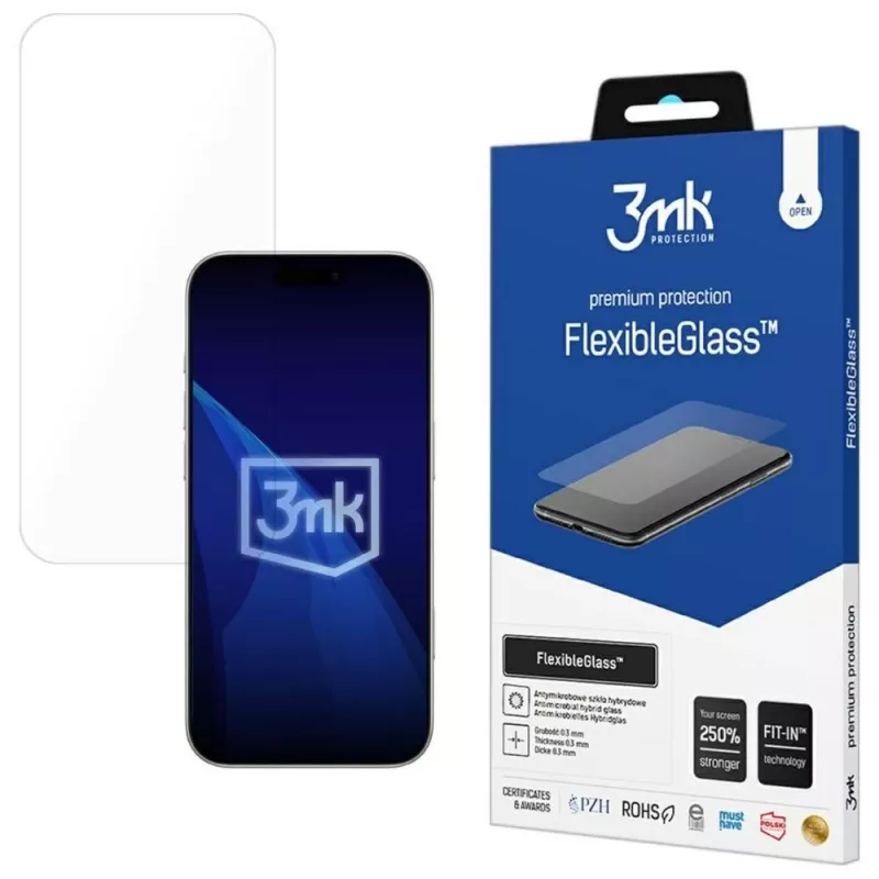 Ekrāna aizsargs 3MK FlexibleGlass priekš Apple iPhone 17 Pro Max