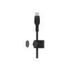 Kabelis BoostCharge USB-C/USB-C pīts silikons 2 m, melns