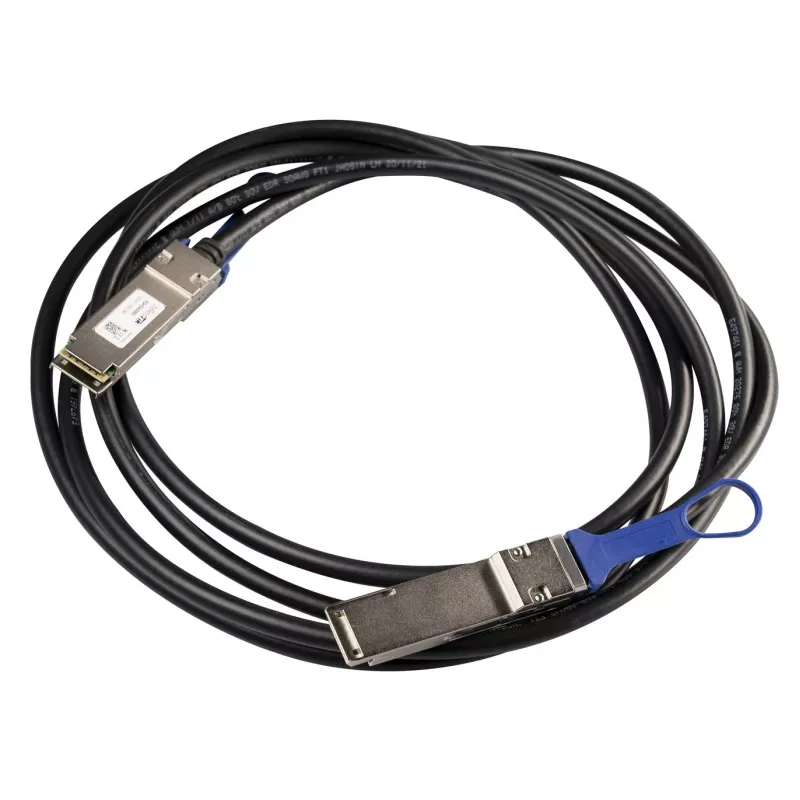 Mikrotik XQ+DA0003 kabelis InfiniBand 3 m QSFP+ uz QSFP+ / QSFP28 uz QSFP28 Melns