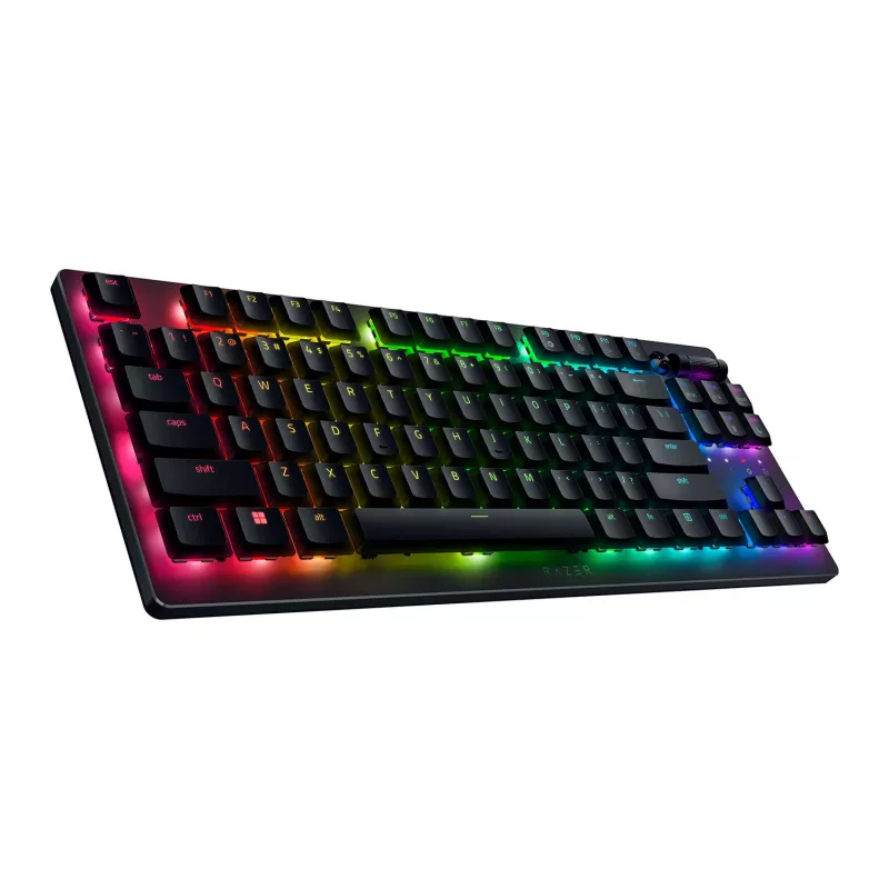 Razer DeathStalker V2 Pro Tenkeyless tastatūra Spēļu USB Bluetooth QWERTY Melna