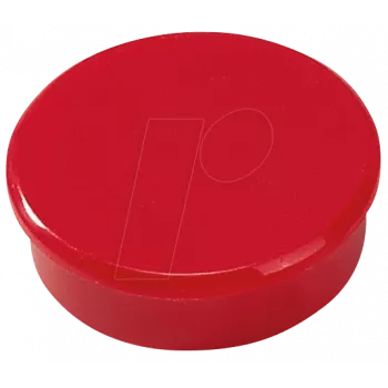 Tāfeles magnēts Dahle 95538 Sarkans 38mm x 38mm x 13.5mm Iepakojumā 10 gab.