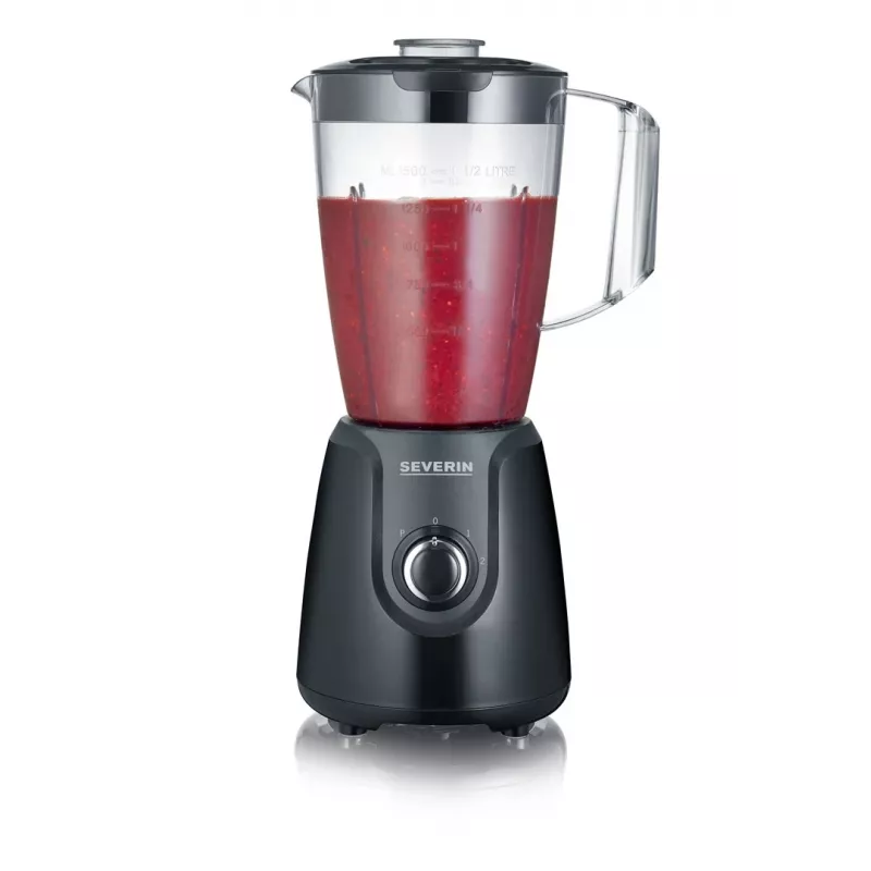 Severin SM 3707 blenderis 1,5 L Galda blenderis 600 W Melns