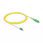 DeLOCK 83865 InfiniBand optiskās šķiedras kabelis 5 m LC SC OS2 dzeltens