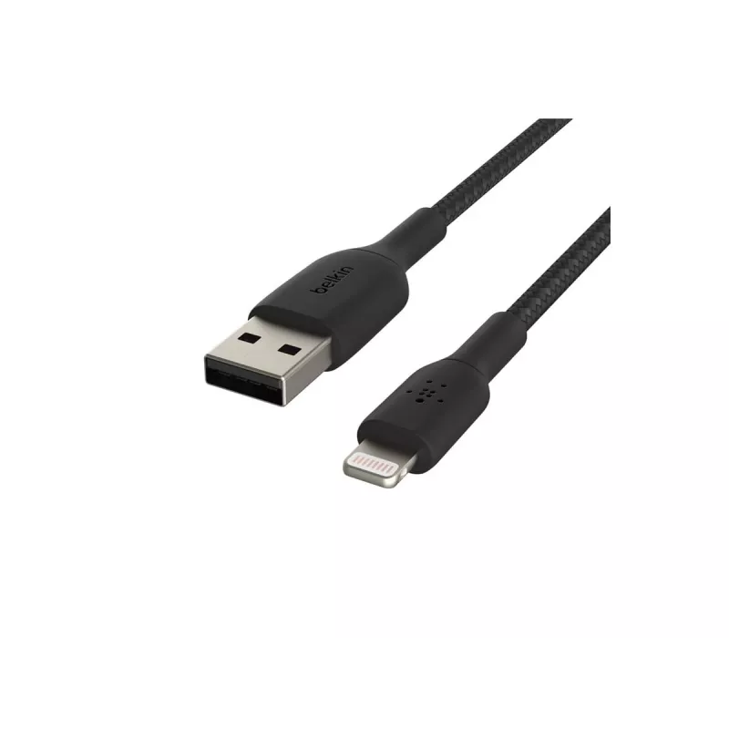 Belkin CAA002BT2MBK Lightning kabelis 2 m Melns