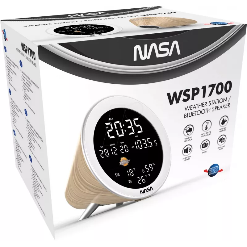 Nasa WSP1700 koka laika stacija/skaļrunis BT Ship