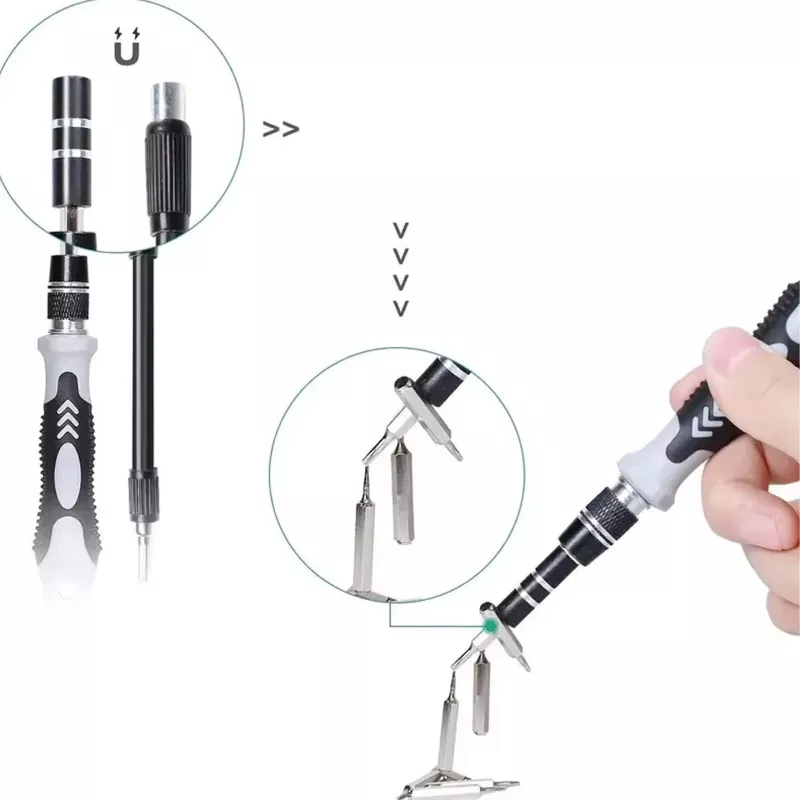 Extralink Precision Screwdriver komplekts, 118-in-1 Torx skrūvgrieži un precīzijas instrumenti