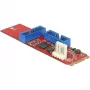 Delock Converter M.2 Key B+M vīrietis > 2 x USB3.0 Pin Header - USB-Adapteris - M.2 Karte - USB3.0 (iekšējais) x 2 (62843)