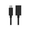 Belkin USB 3.0 Socket 5GBit/s USB-C uz USB-A 1m Pelēks (F2CU036BTBLK)