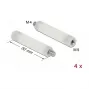 Montāžas komplekts DeLOCK 60241 dabīga plastmasa
