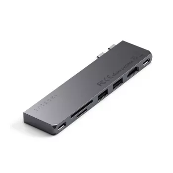 Satechi Type-C Pro Hub plāns - Space Gray