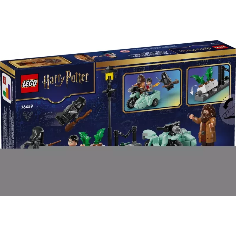 LEGO HARRY POTTER 76459 Hagrid un Harija bēgšana no Privet Drive