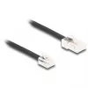 Tīkla kabelis DeLOCK 88035 RJ45 uz RJ11 1m Melns