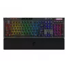 Mehāniskā spēļu tastatūra MSI Strike Pro W Silent US izkārtojums RGB fona apgaismojums, vadu, klusie taustes slēdži