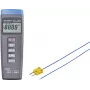 VOLTCRAFT K101 + TP 202 temperatūras mērinstruments -200 līdz +1370 °C Zonde K tips