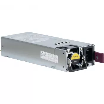 Barošanas bloks INTER-TECH R2A-DV1200-N 1200 W 2U, 80 PLUS Platinum, 100–240 V, 50–60 Hz, pelēks