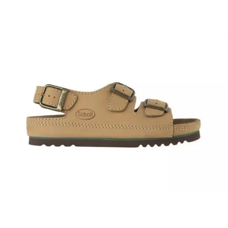 Scholl Air Bag Back Strap Ērtas Sandales Brūnas 36