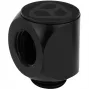 Thermal Grizzly DeltaMate Rotary 90° – ūdens dzesēšanas savienojums, melns, 1 gab. (TG-DM-FIT-0003)