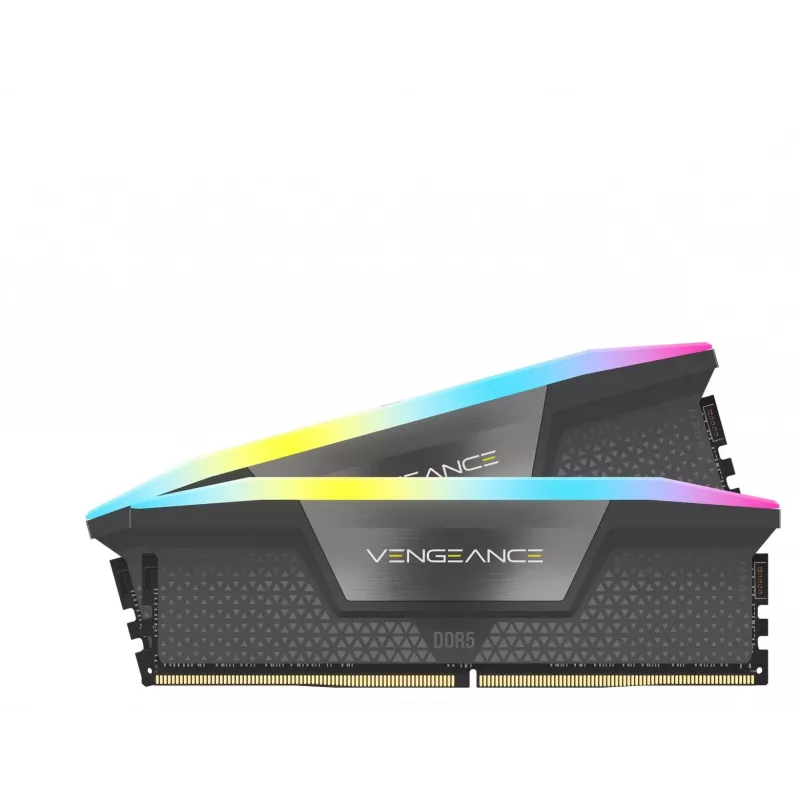 CORSAIR VENGEANCE RGB DDR5 32GB (2x16GB) 6000 MT/s CL38 atmiņas komplekts