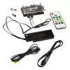 Lamptron TC20 PCI ventilatoru un RGB LED kontrolieris, melns — PCI slotā montējams ventilatoru/LED centrmezgls