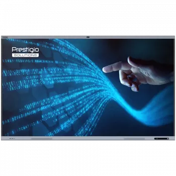 Interaktīvā Multitāfele Prestigio Multiboard 65 collu Light+ Gen 2 — Android 13, Google EDLA, AI kamera, 16 GB RAM / 128 GB krātuve