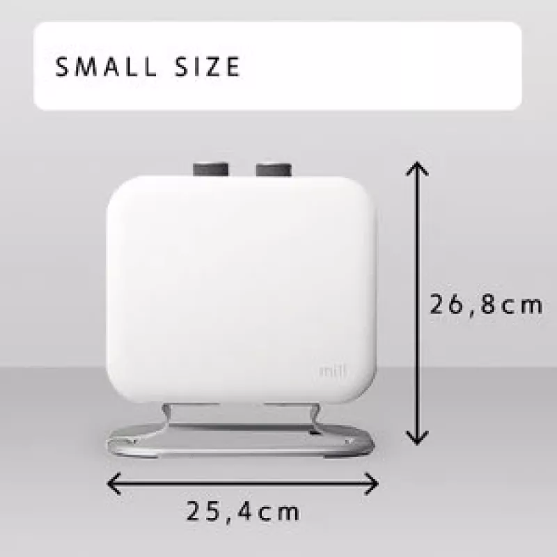 Mill | Sildītājs | CUS1800MECWA | Ventilatora sildītājs | 1800 W | Jaudas līmeņu skaits 2 | Piemērots telpām līdz 10-30 m² | Balts