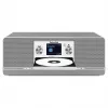 TechniSat DIGITRADIO 372 CD IR interneta analogā un digitālā antracīta, sudraba