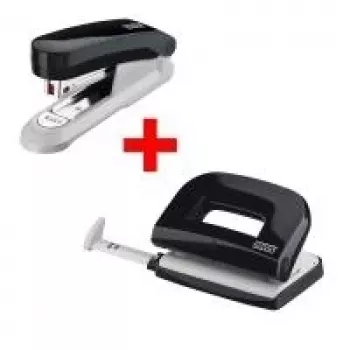 Perforatora un skavotāja komplekts NOVUS E210 perforators un E15 skavotājs, melns