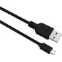 USB 2.0 kabelis helos 288319 — A spraudnis uz Micro-B spraudni, 3,0 m, melns