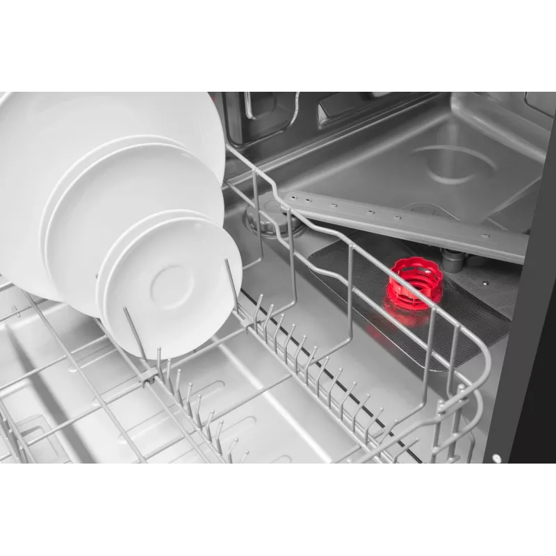 Brīvi stāvoša trauku mazgājamā mašīna AMICA MV 637 DCB — 14 servējumu komplekti, pilna izmēra 60 cm, invertera motors, 7 programmas, 44 dB